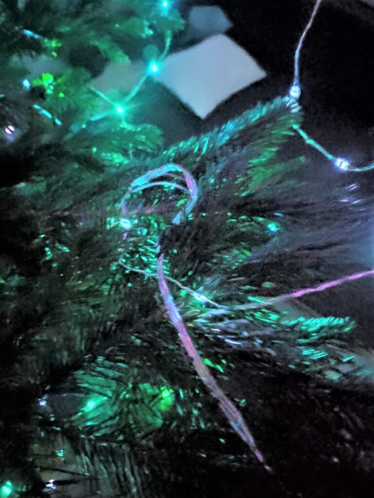  Tannenbaum mit Lichterkette